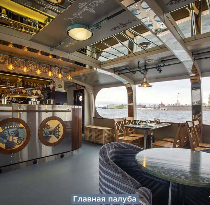 Ночной джаз-круиз по разводным мостам на теплоходе «Корюшка» №3