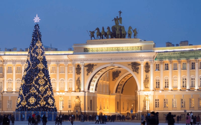 Экскурсии на новогодние каникулы в Петербурге
