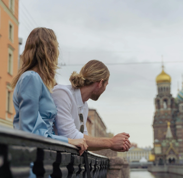 По историческому центру Петербурга на автобусе с гидом №4