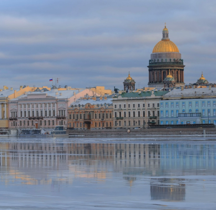Зимний водный маршрут по парадному Петербургу №4