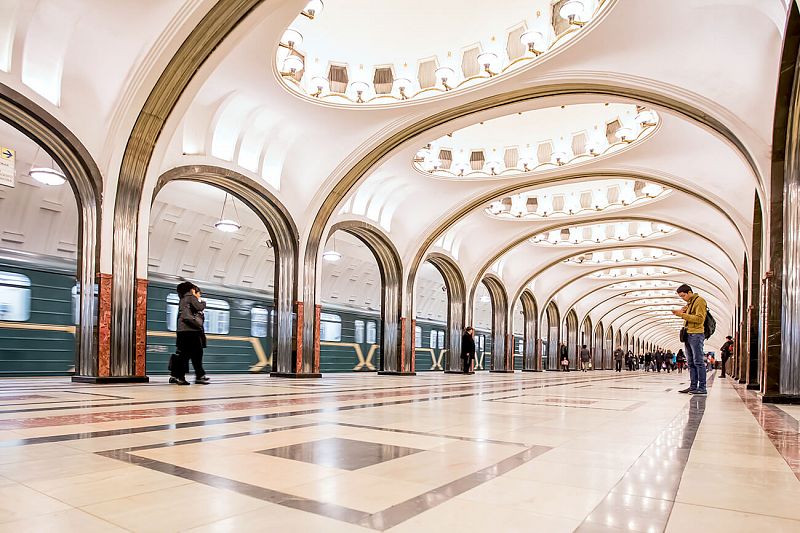 Московское Метро: экскурсия в подземный дворец №1