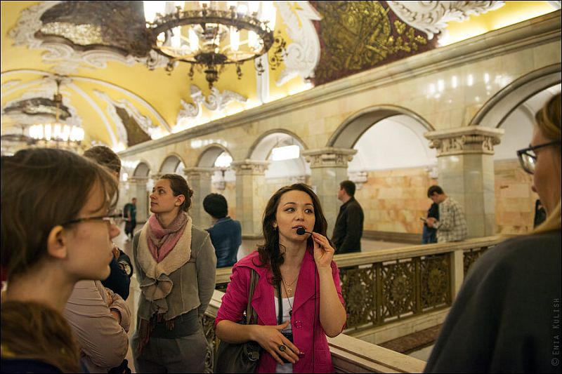 Московское Метро: экскурсия в подземный дворец №3