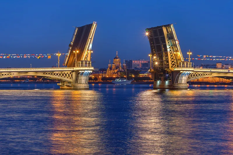 Мосты, дворцы, каналы: исторический центр на теплоходе с гидом №3