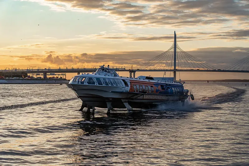 На Метеоре из Кронштадта в Петербург №3