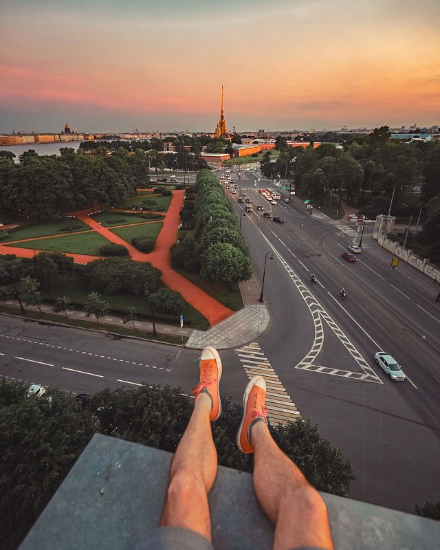 Экскурсия по крышам Петроградской стороны с видом на Неву №3