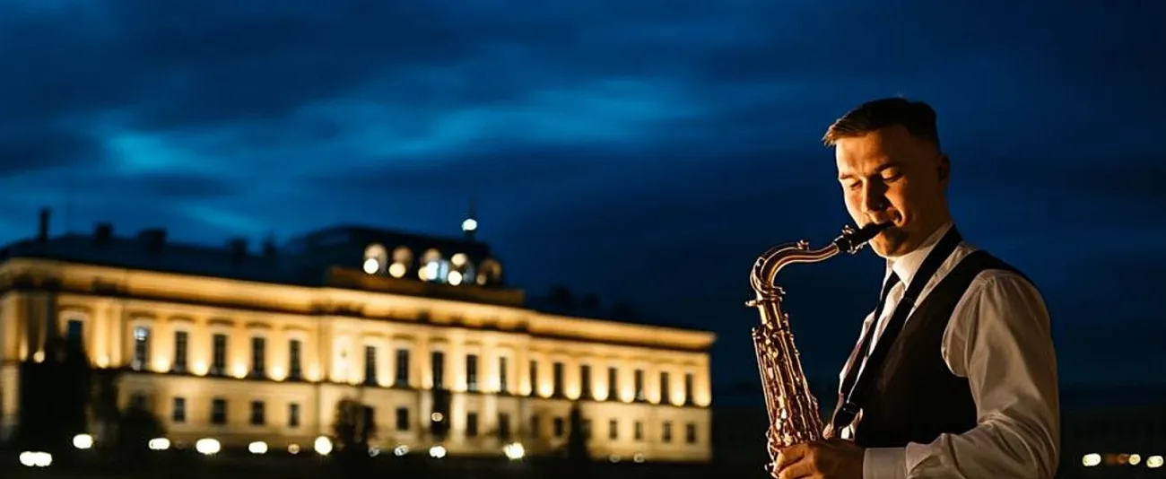 Музыкальный круиз под разводными мостами на ретропароходе