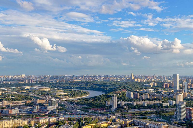 Открытая смотровая площадка в Москва-Сити — Башня ОКО №1