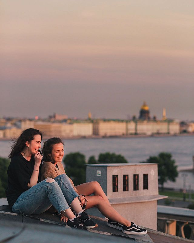 Экскурсия по крышам Петроградской стороны с видом на Неву №4