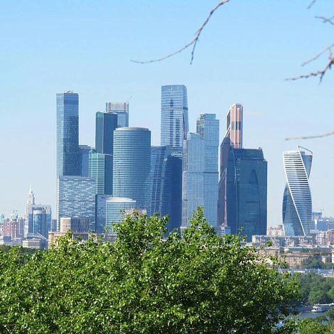 Открытая смотровая площадка в Москва-Сити — Башня ОКО