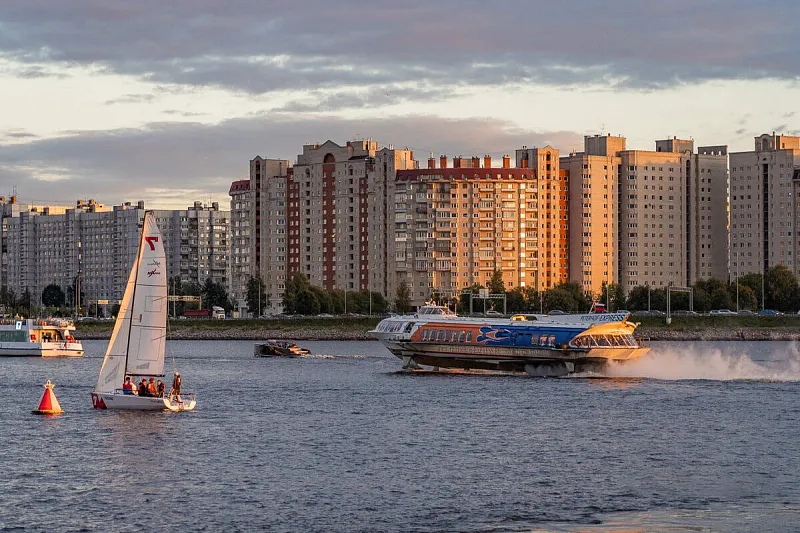 На Метеоре из Петергофа в Петербург №4