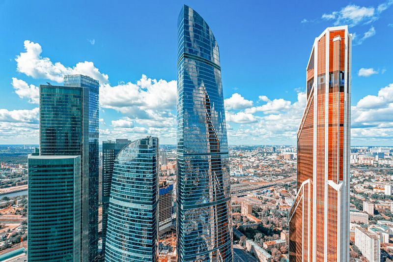 Открытая смотровая площадка в Москва-Сити — Башня ОКО №2