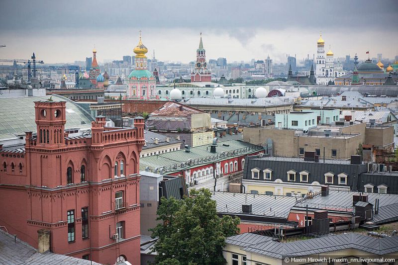 По крышам Москвы с местным №1