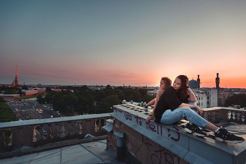 Экскурсия по крышам Петроградской стороны с видом на Неву №2