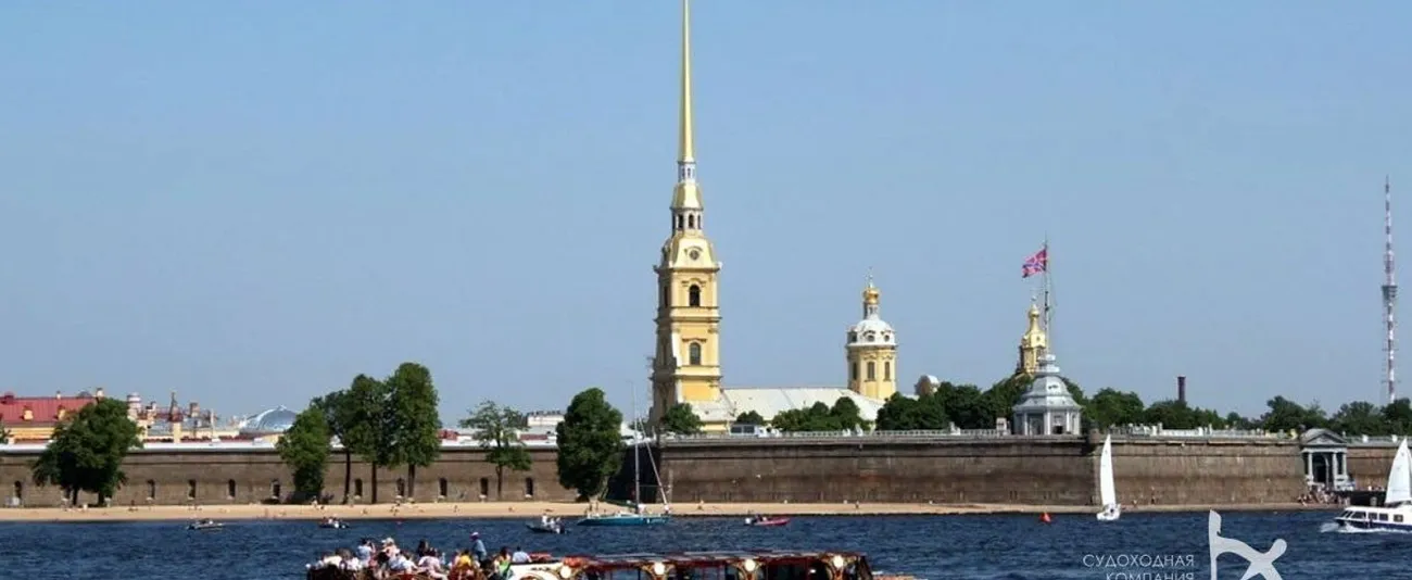 Круиз Фонтанка-Нева с залпом из Петропавловской крепости